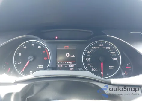 2012 Audi A4 2.0T Premium z USA, uszkodzony, nr VIN WAUFFAFL7CA098939